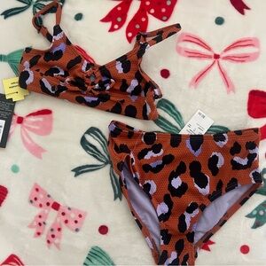 Girl’s art class 2-piece bathing suit-xs(4-5)